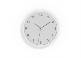 mur l'horloge maquette png