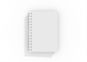 blanc carnet maquette png