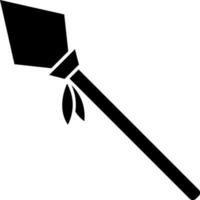 Illustration of spears icon or symbol. vector