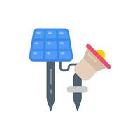 Solar Spot Light icon in vector. Illustration vector