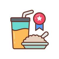 Halal Food icon in vector. Illustration vector