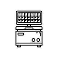 Solar Freezer icon in vector. Illustration vector