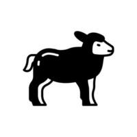 Lamb icon in vector. Illustration vector