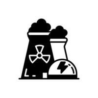 Advanced Nuclear Energy icon in vector. Illustration vector