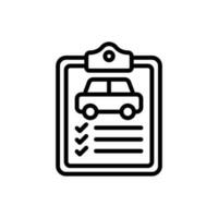 Car Inspection icon in vector. Illustration vector