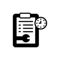 Service History icon in vector. Illustration vector