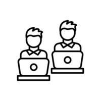 Turing Test icon in vector. Illustration vector