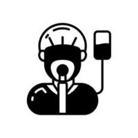 Coma icon in vector. Illustration vector