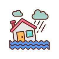 Natural Disaster icon in vector. Illustration vector