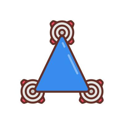 Energy Generating Pavement icon in vector. Illustration