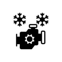 Engine Coolant icon in vector. Illustration vector