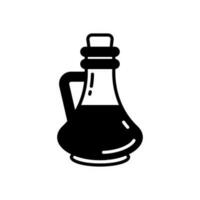 Vinegar icon in vector. Illustration vector