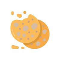 galletas icono en vector. ilustración vector