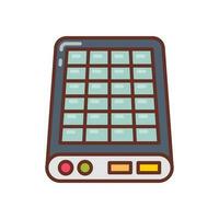 Solar Power Bank icon in vector. Illustration vector