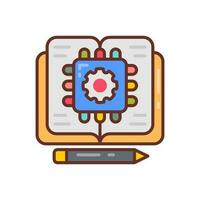 Cybernetics icon in vector. Illustration vector