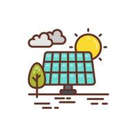 Green Energy icon in vector. Illustration vector