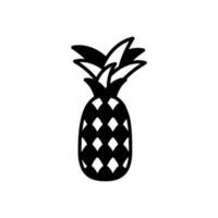 Pineapple icon in vector. Illustration vector