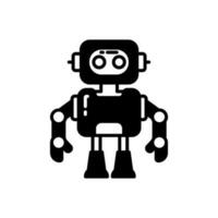 Humanoid icon in vector. Illustration vector