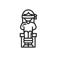 Hostage Situation icon in vector. Illustration vector