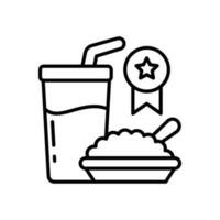 Halal Food icon in vector. Illustration vector