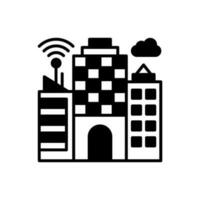 Smart Buildings icon in vector. Illustration vector