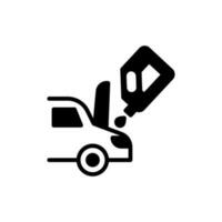 Oil Changing icon in vector. Illustration vector