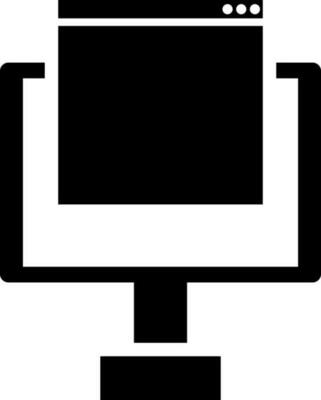 Application window open in desktop icon.