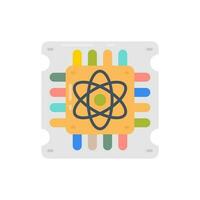 Quantum Computing icon in vector. Illustration vector