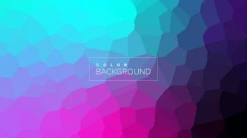 Abstract background crystal gradient color design vector