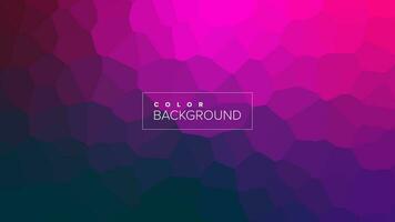 Abstract background crystal gradient color design vector