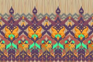 Indigenous pattern design, abstract, from geometric shapes, Asian style, used for background, home decoration, wallpaper. vector