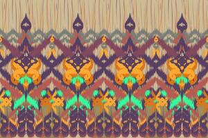 Indigenous pattern design, abstract, from geometric shapes, Asian style, used for background, home decoration, wallpaper. vector