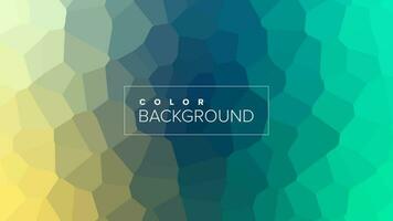 Abstract background crystal gradient color design vector