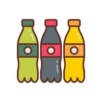 Carbonated Beverages icon in vector. Illustration vector