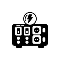 Inverter icon in vector. Illustration vector