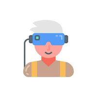 Virtual Reality icon in vector. Illustration vector