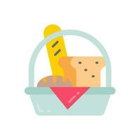 Breads icon in vector. Illustration vector