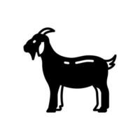 Goat icon in vector. Illustration vector