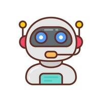 Advanced AI Assistant icon in vector. Illustration vector