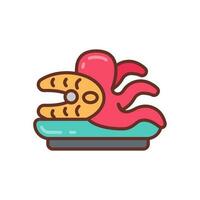 Sea Food icon in vector. Illustration vector