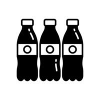 gaseado bebidas icono en vector. ilustración vector