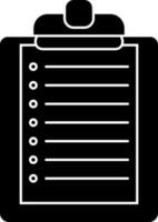 Clipboard or voting list icon vector