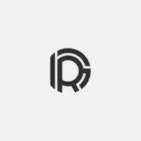 RG logo vector icon illustration