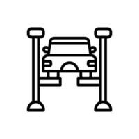 coche levantador icono en vector. ilustración vector