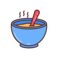 Soup Bar icon in vector. Illustration vector