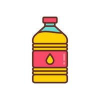 Cocinando petróleo icono en vector. ilustración vector