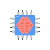 Artificial Intelligence icon in vector. Illustration vector