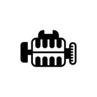 Car Power Generator icon in vector. Illustration vector