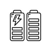 Rechargeable Battery icon in vector. Illustration vector