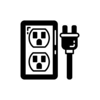 Socket icon in vector. Illustration vector